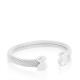 TOUS Silver Mesh Cuff