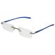 B+D BD Al Reader Mat Silver Blue 150 Nb