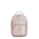 Kipling Ki3789G45 Seoul Small Metallic Tablet Backpack Gmmtlcrose Nb