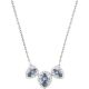 Swarovski Christie Frontal Pear Necklace