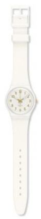 Swatch White Bishop White Dial Unisex Watch GW164